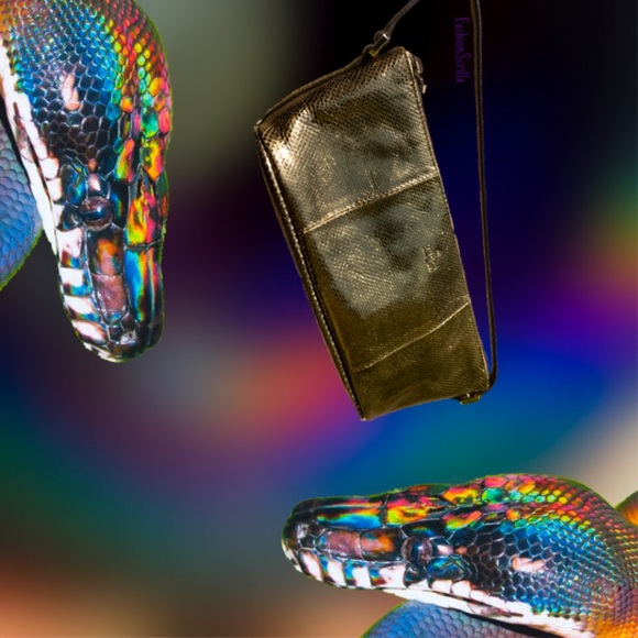 Gucci Exotic Mini Python Leather Bag Vintage Y2K Tom Ford - Picture 6 of 17